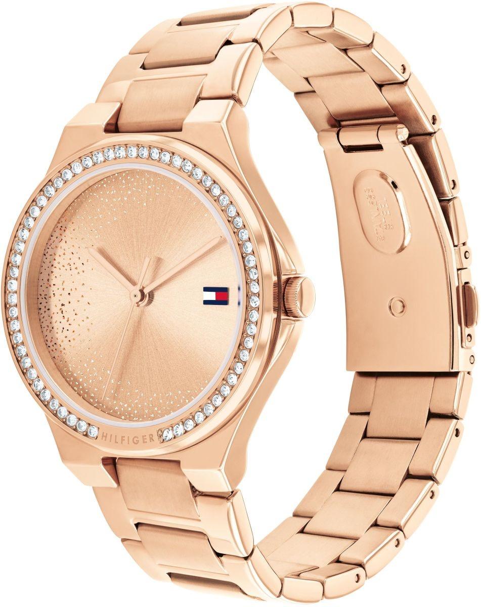 Tommy Hilfiger 1782643 zegarek różowe złoto klasyczny Damskie bransoleta - miniatura 5
