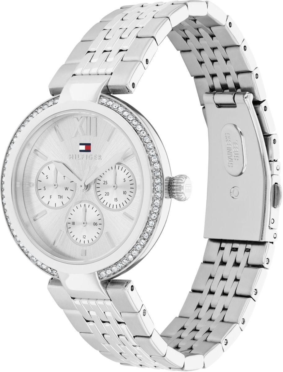 Tommy Hilfiger 1782695 zegarek srebrny klasyczny Damskie bransoleta - miniatura 5
