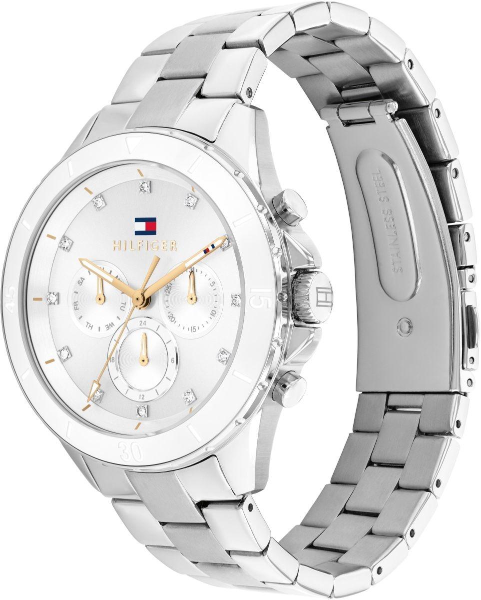 Tommy Hilfiger 1782707 zegarek srebrny klasyczny Damskie bransoleta - miniatura 5
