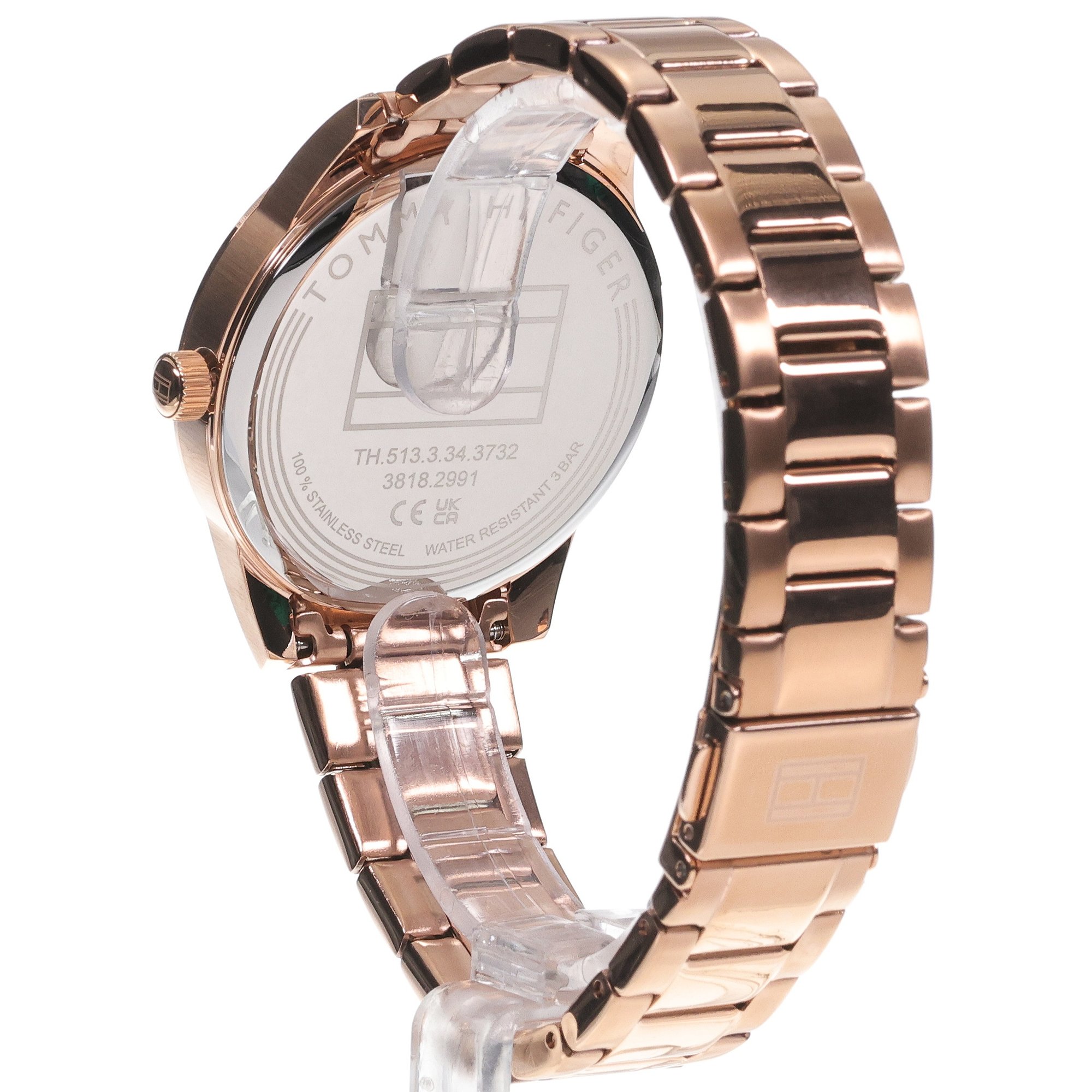 Tommy Hilfiger 1782747 zegarek różowe złoto fashion-modowy Damskie bransoleta - miniatura 4