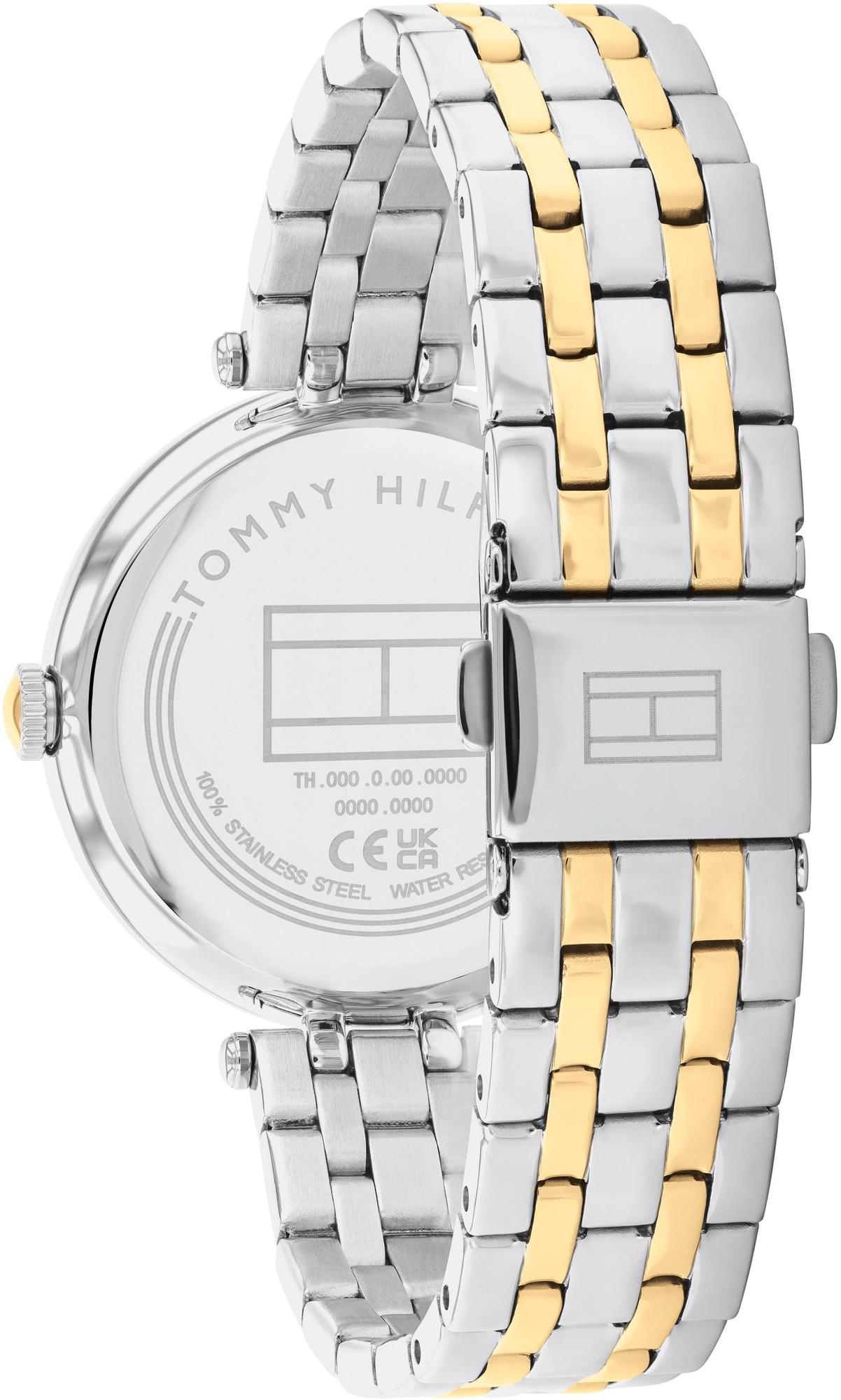 Tommy Hilfiger 1782760 zegarek srebrny fashion-modowy Damskie bransoleta