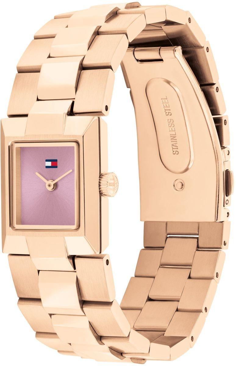Tommy Hilfiger 1782788 zegarek różowe złoto fashion-modowy Damskie bransoleta