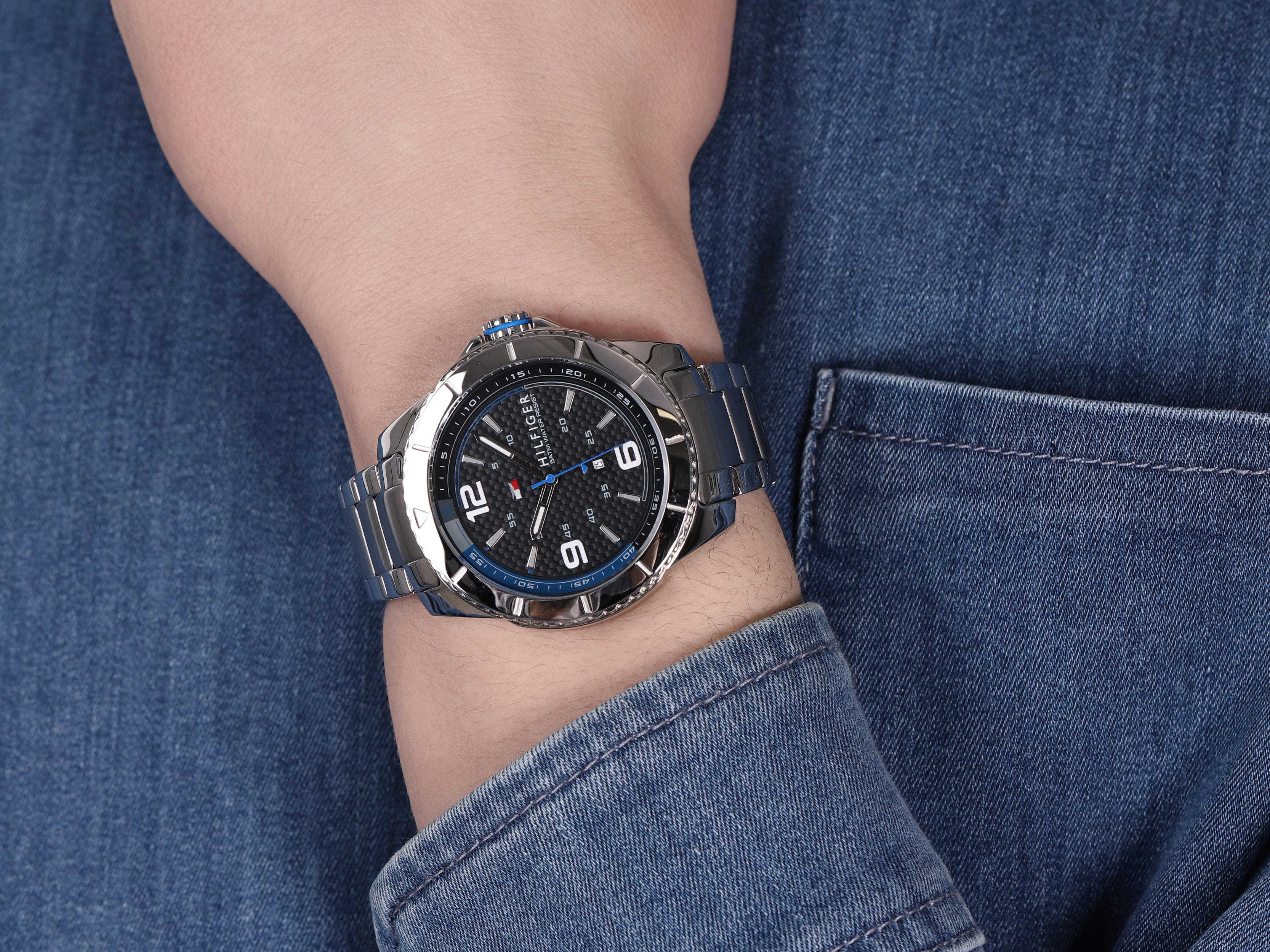 Tommy Hilfiger 1791002 męski zegarek Męskie bransoleta - miniatura 4