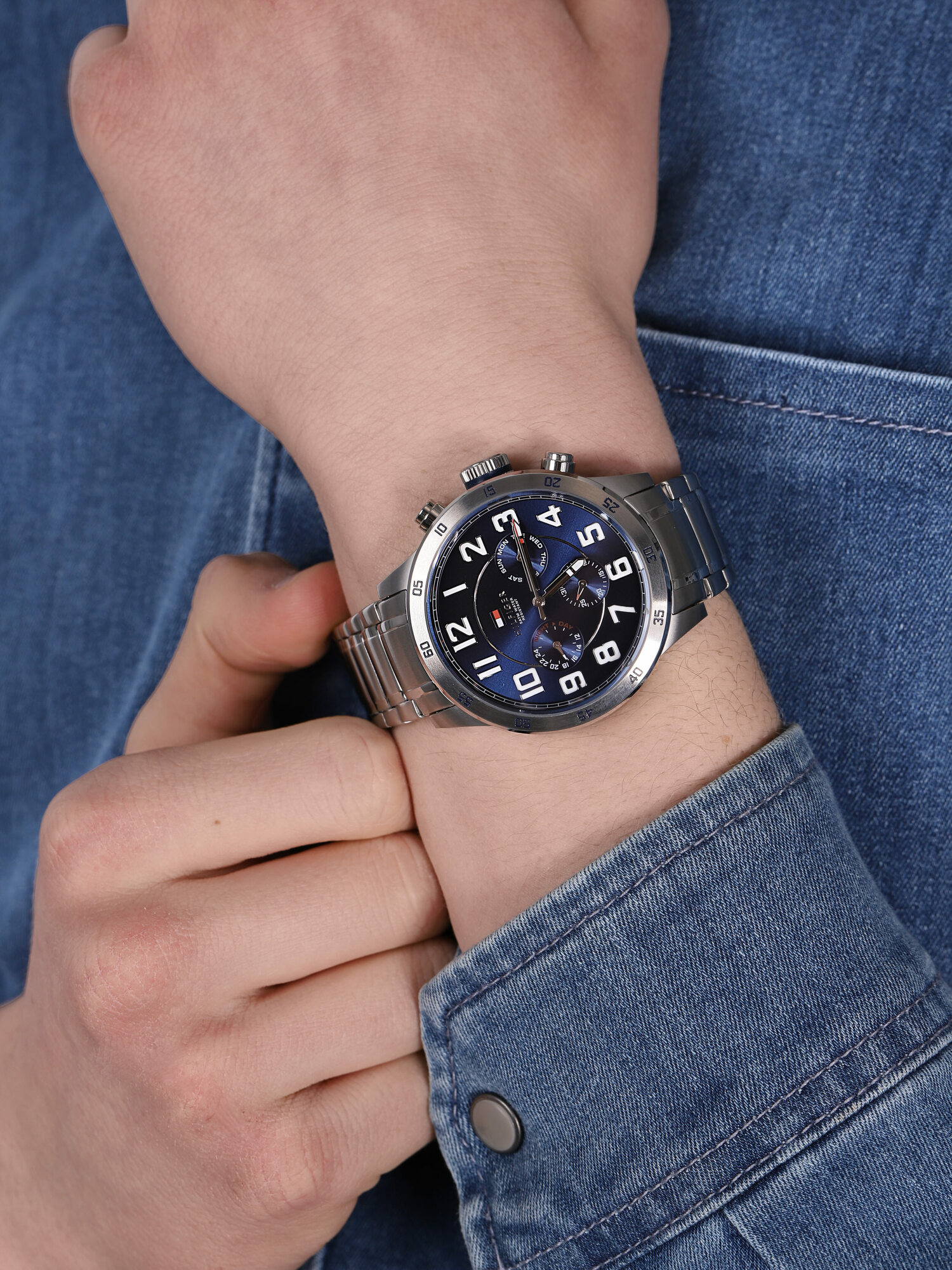 Tommy Hilfiger 1791053 męski zegarek Męskie bransoleta - miniatura 3