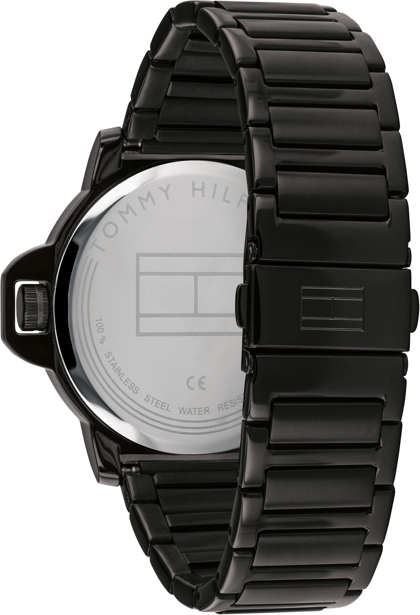 Tommy Hilfiger 1791590 zegarek czarny klasyczny Męskie bransoleta - miniatura 3