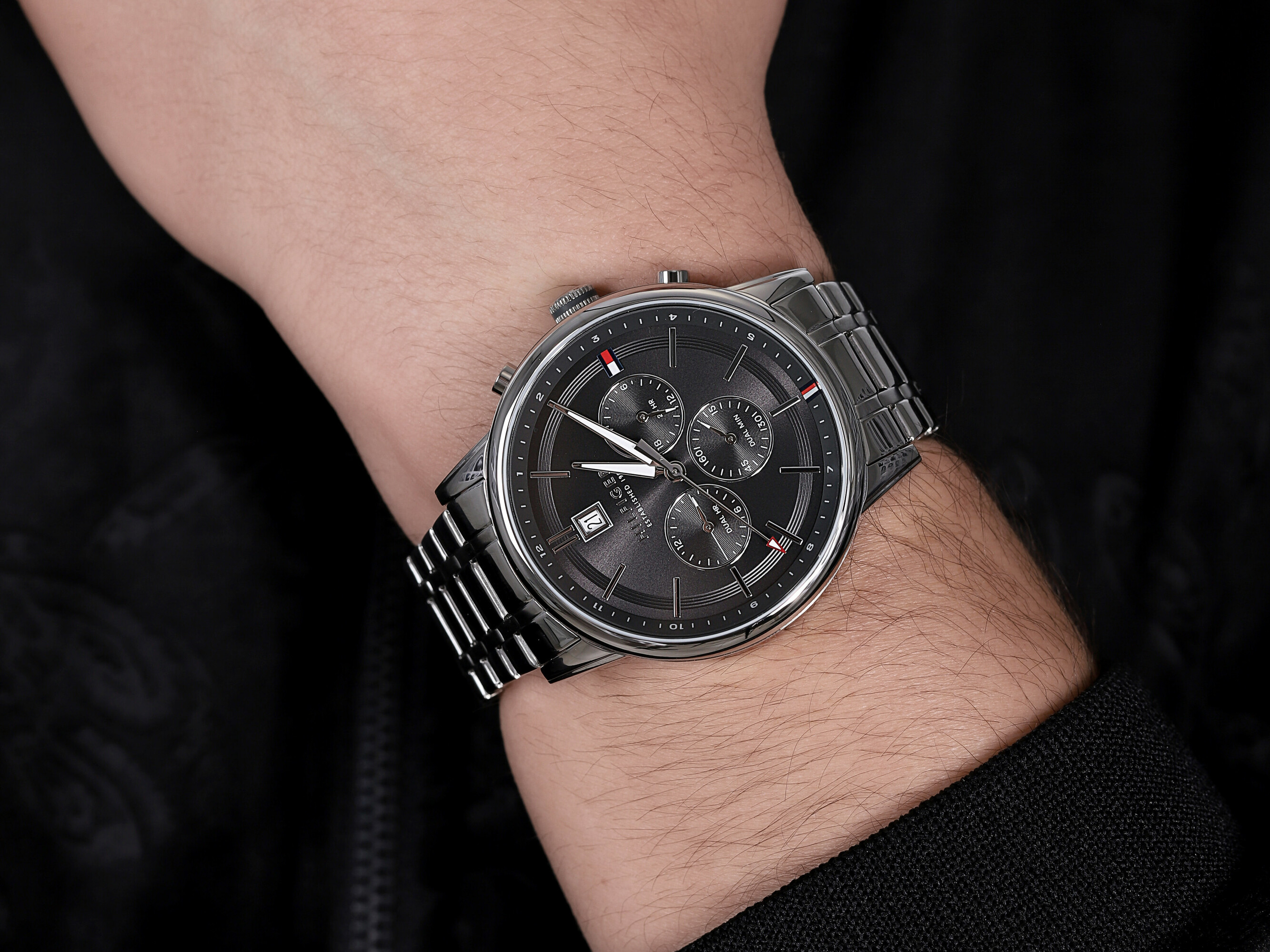 Tommy Hilfiger 1791632 zegarek męski Męskie - miniatura 6