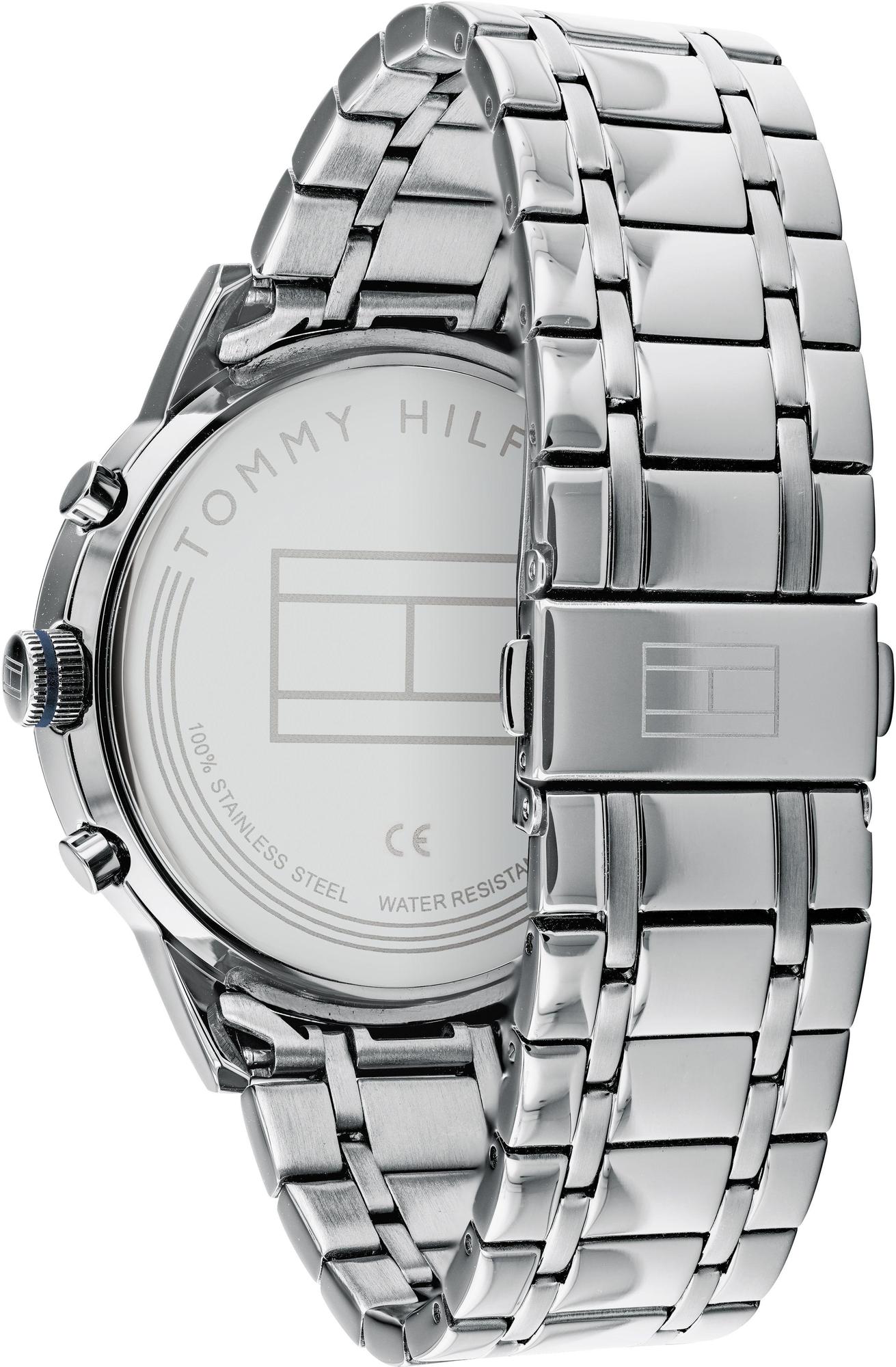 Tommy Hilfiger 1791632 zegarek srebrny klasyczny Męskie bransoleta - miniatura 3