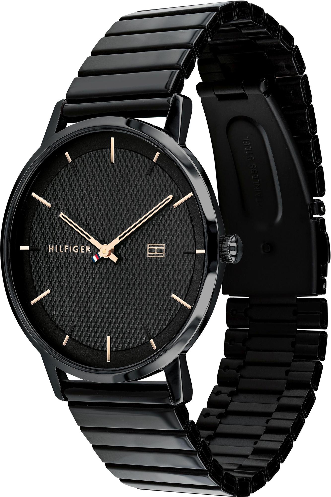 Tommy Hilfiger 1791655 zegarek srebrny klasyczny Męskie bransoleta - miniatura 2