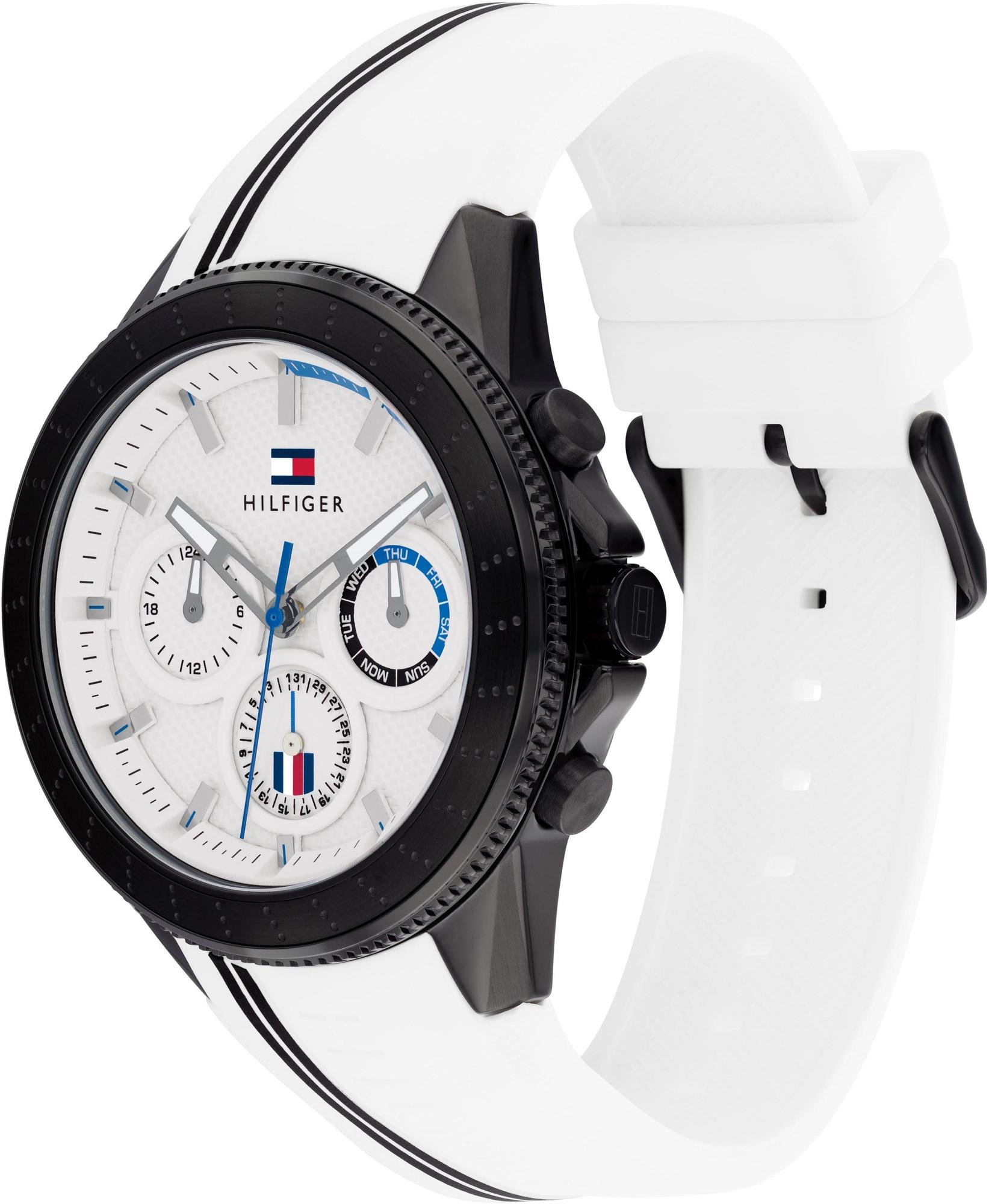 Tommy Hilfiger 1791862 zegarek czarny klasyczny Męskie pasek - miniatura 2