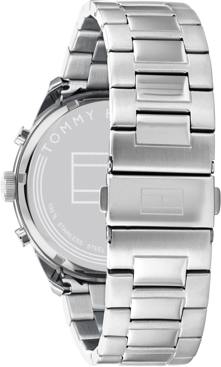Tommy Hilfiger 1791943 zegarek srebrny klasyczny Męskie bransoleta