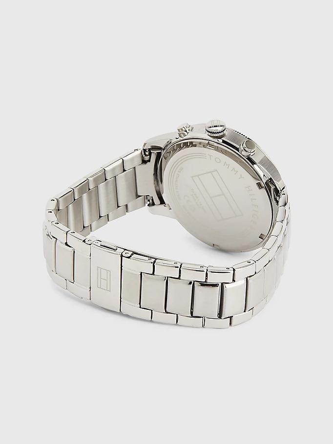 Tommy Hilfiger 1791949 zegarek srebrny sportowy Męskie bransoleta - miniatura 5