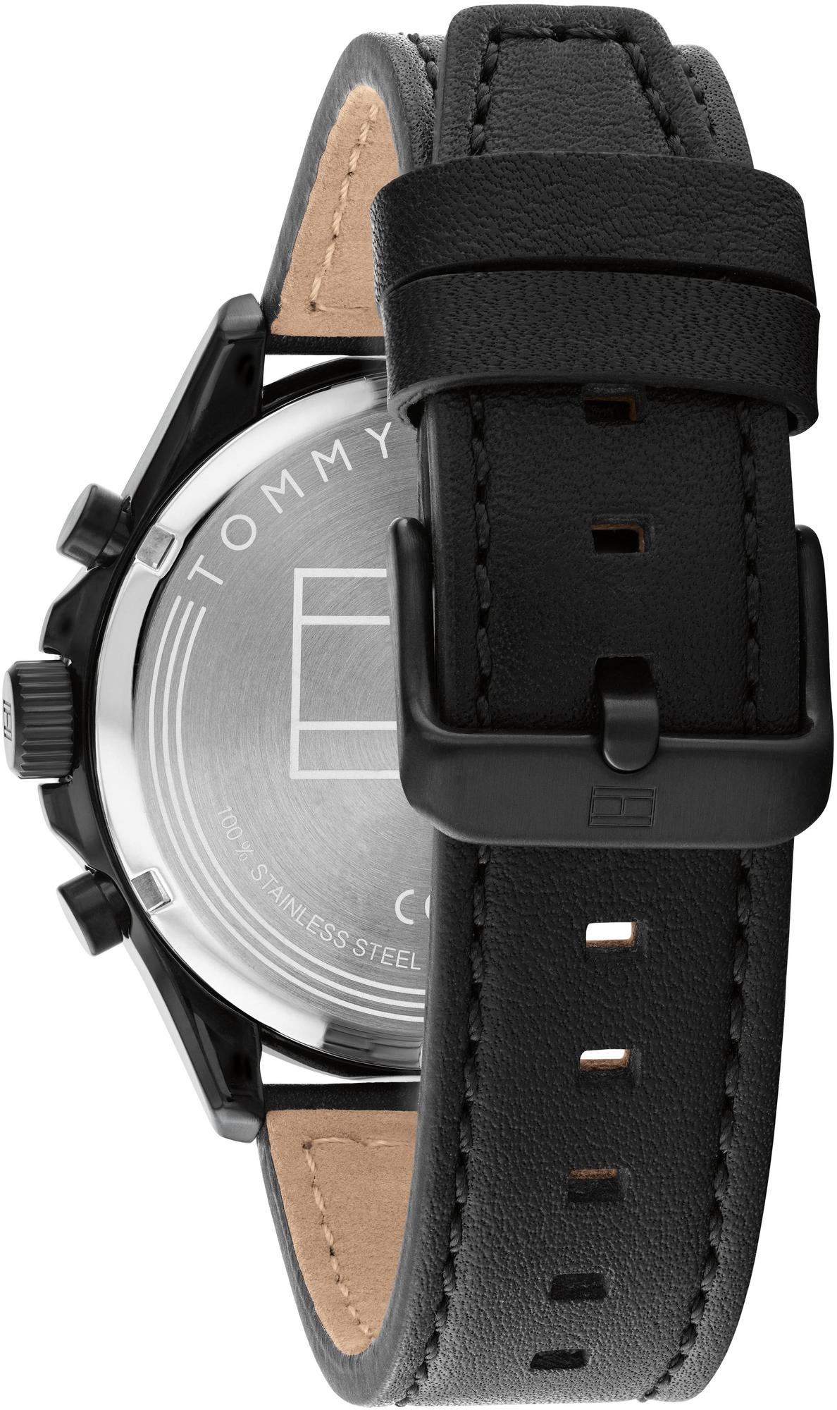 Tommy Hilfiger 1792004 zegarek czarny fashion-modowy Męskie pasek - miniatura 3
