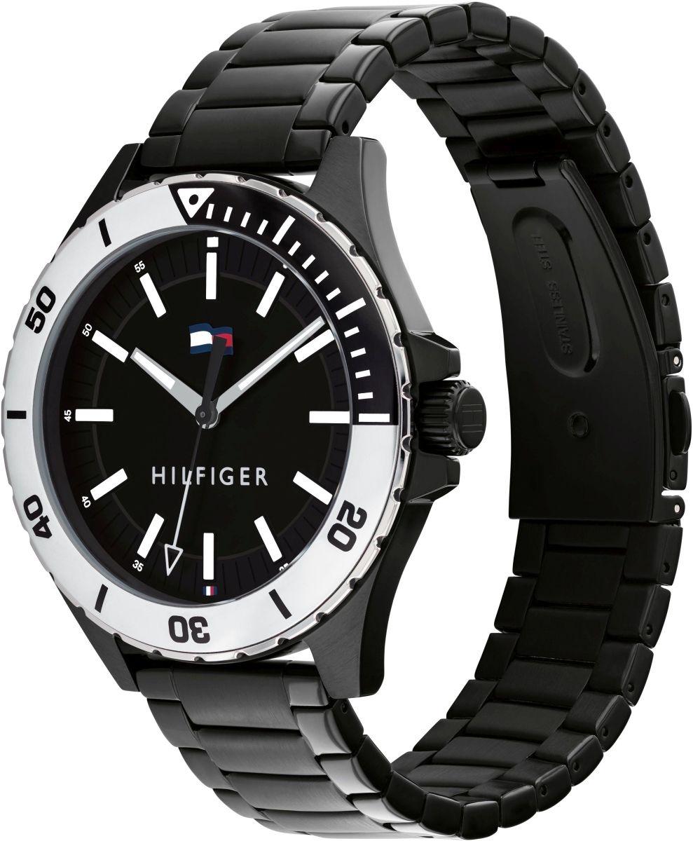 Tommy Hilfiger 1792014 Logan Męskie klasyczny zegarek czarny - miniatura 6