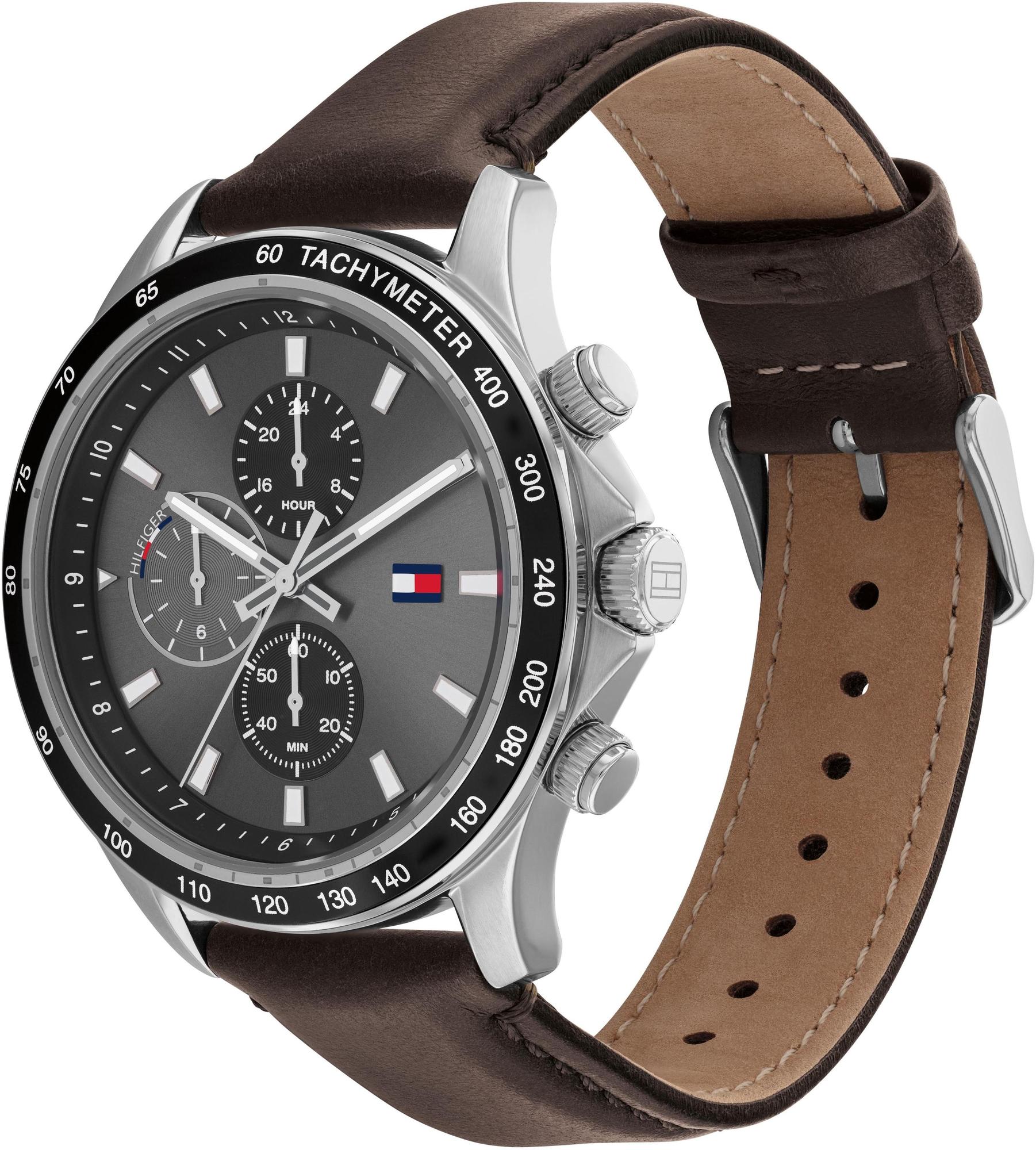 Tommy Hilfiger 1792015 Męskie Miles zegarek męski sportowy mineralne - miniatura 5