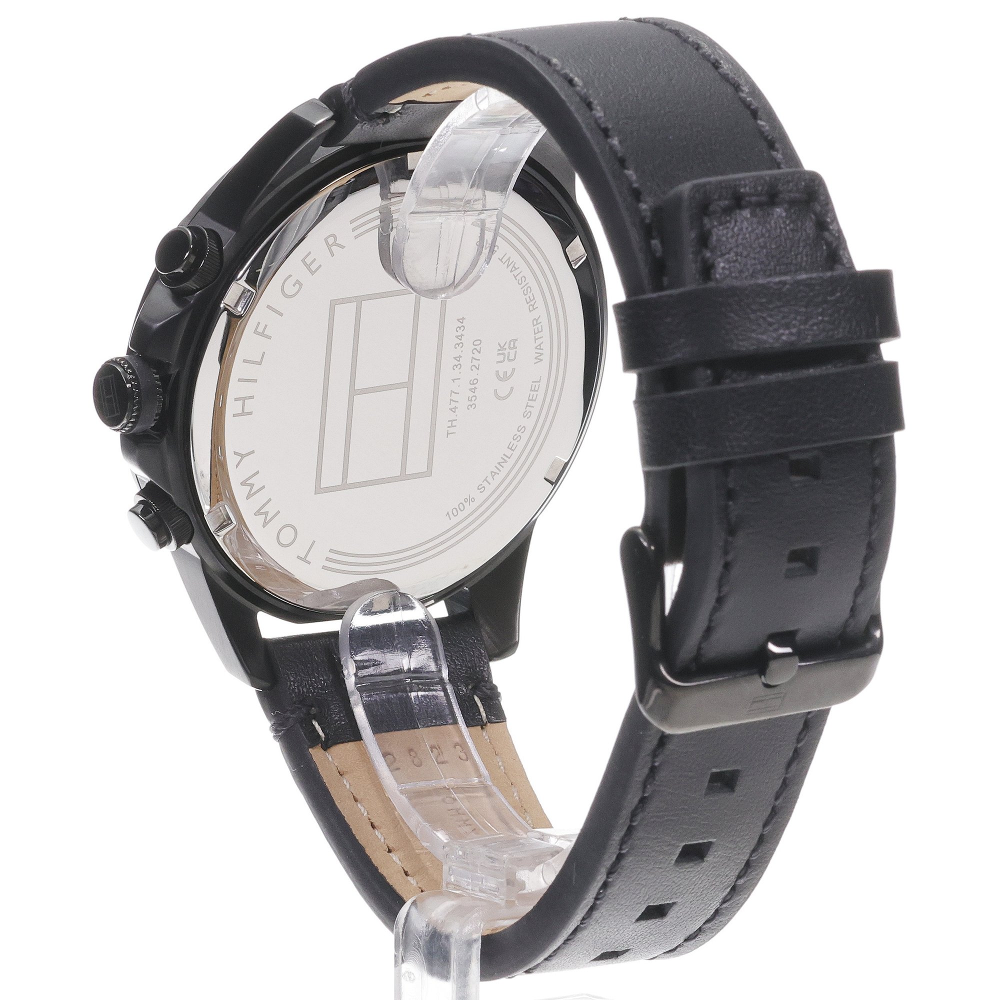 Tommy Hilfiger 1792062 zegarek czarny klasyczny Męskie pasek - miniatura 4