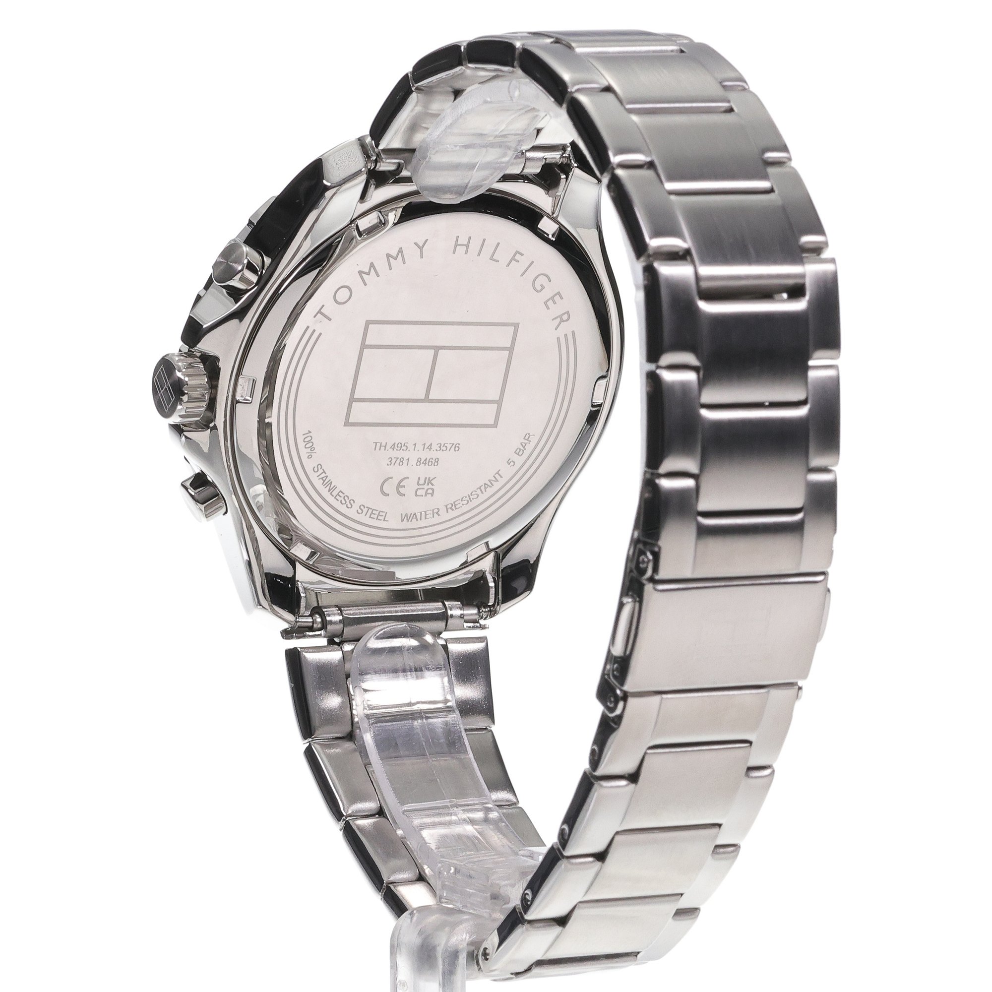 Tommy Hilfiger 1792094 zegarek srebrny klasyczny Męskie bransoleta - miniatura 4