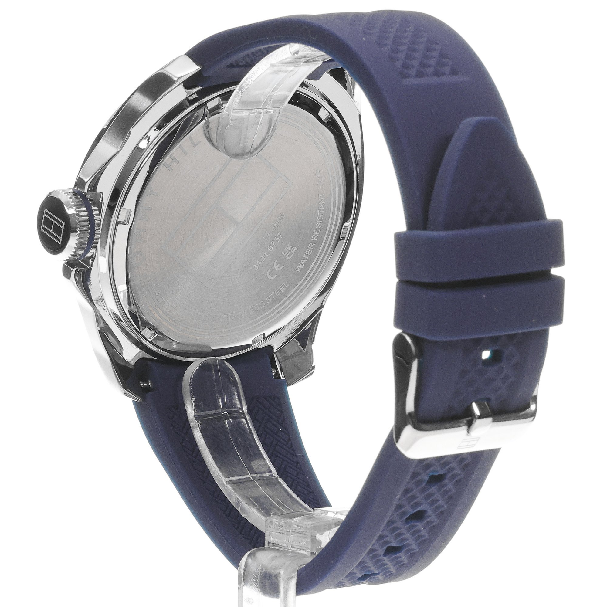 Tommy Hilfiger 1792134 zegarek srebrny klasyczny Męskie pasek - miniatura 4