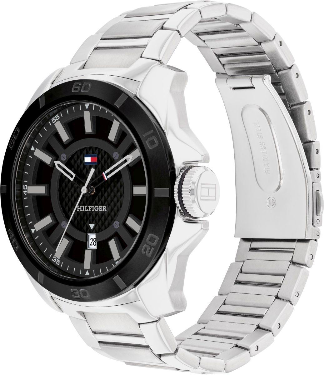 Tommy Hilfiger 1792138 zegarek srebrny klasyczny Męskie bransoleta - miniatura 5