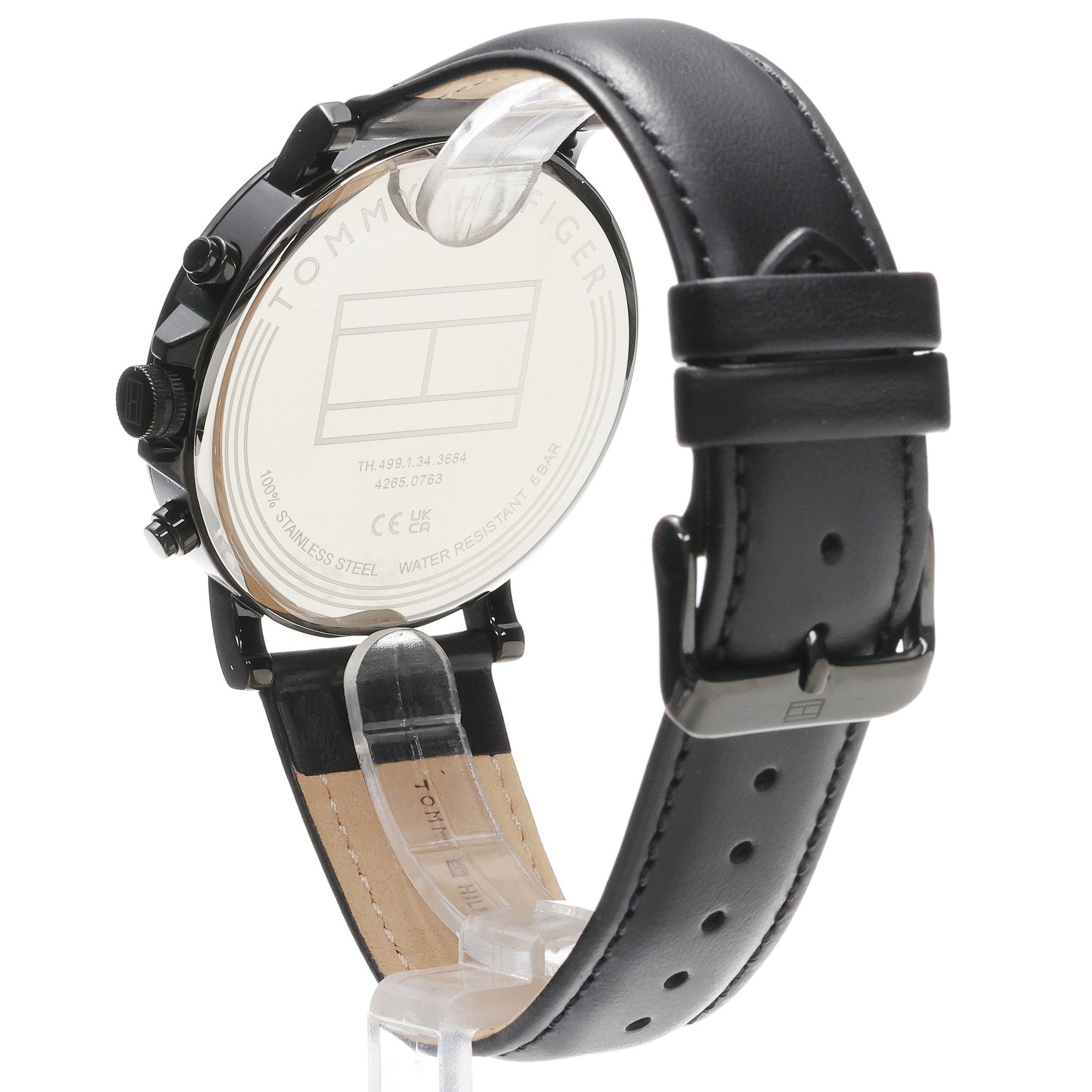 Tommy Hilfiger 1792144 Męskie klasyczny zegarek czarny - miniatura 4