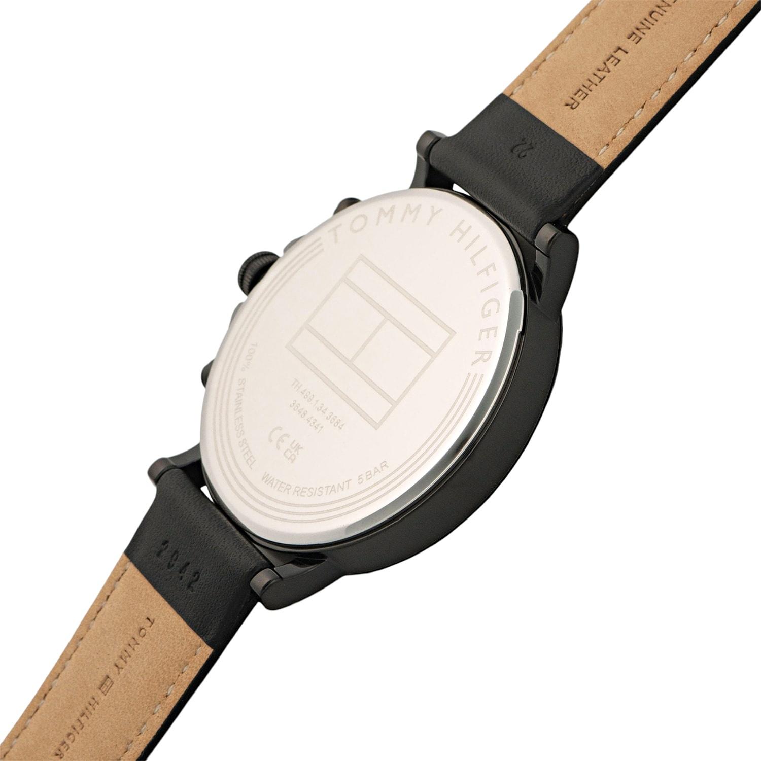 Tommy Hilfiger 1792144 zegarek czarny klasyczny Męskie pasek - miniatura 8