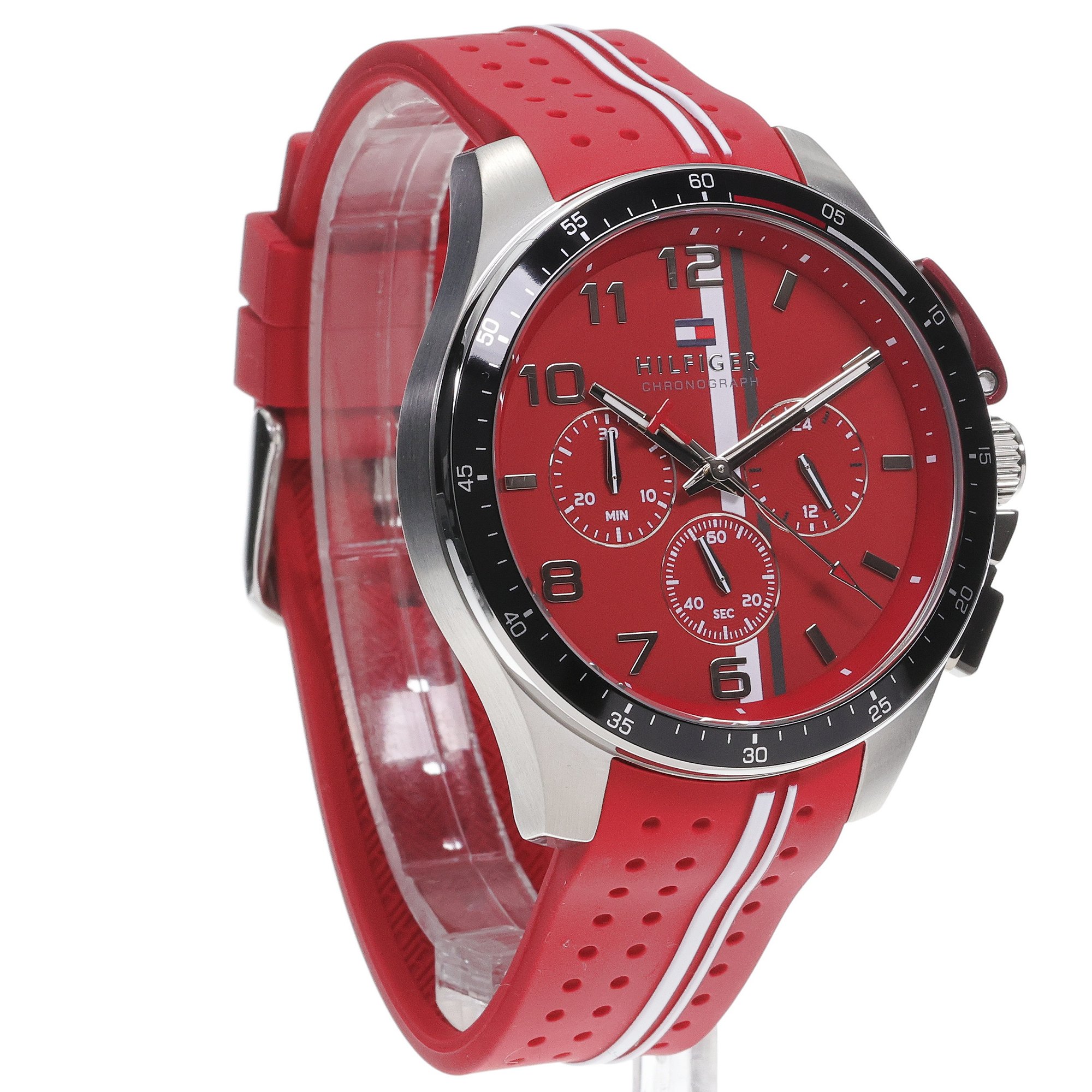 Tommy Hilfiger 1792170 zegarek srebrny fashion-modowy Męskie pasek - miniatura 3