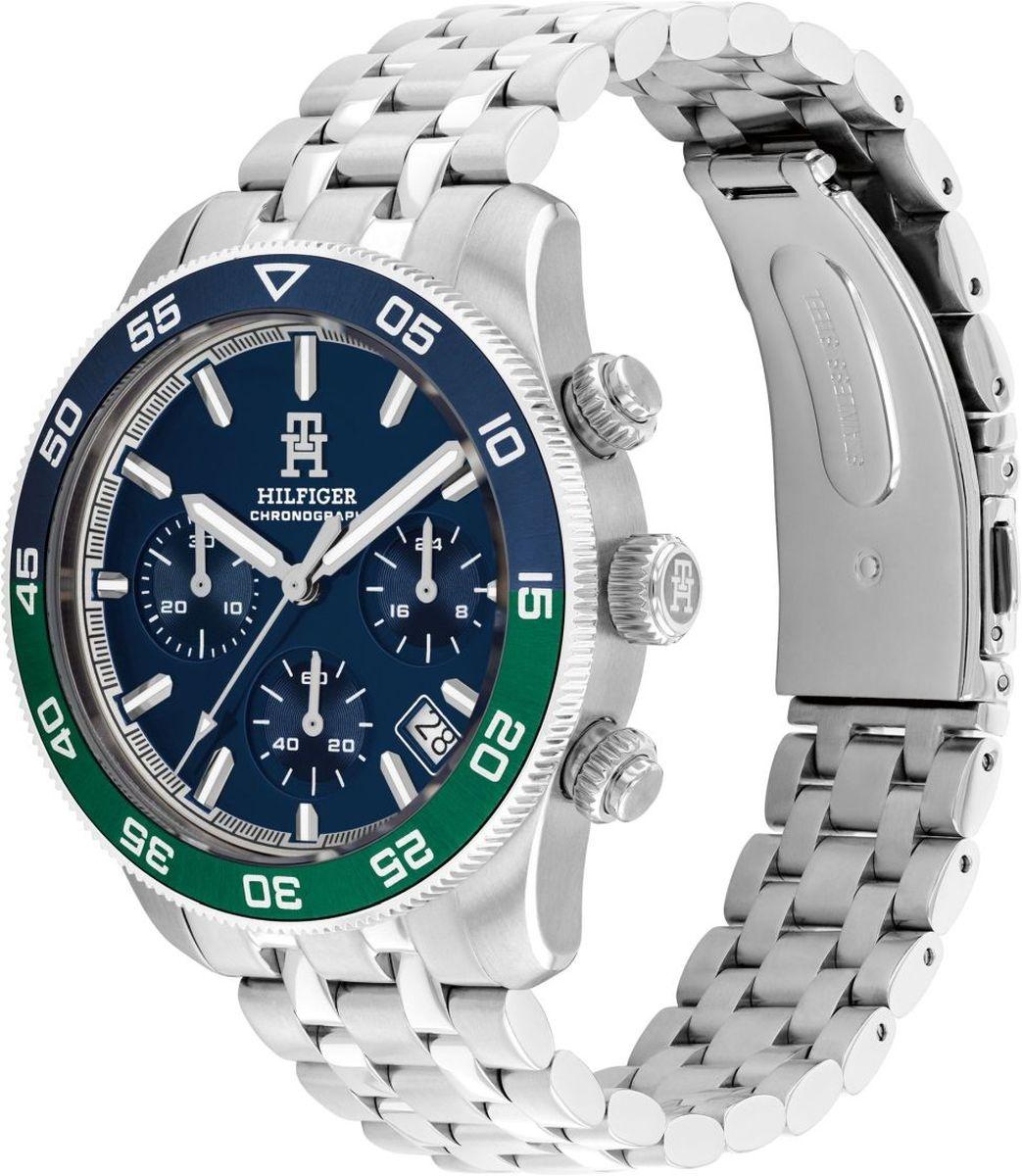 Tommy Hilfiger 1792185 zegarek srebrny fashion-modowy Męskie bransoleta - miniatura 2