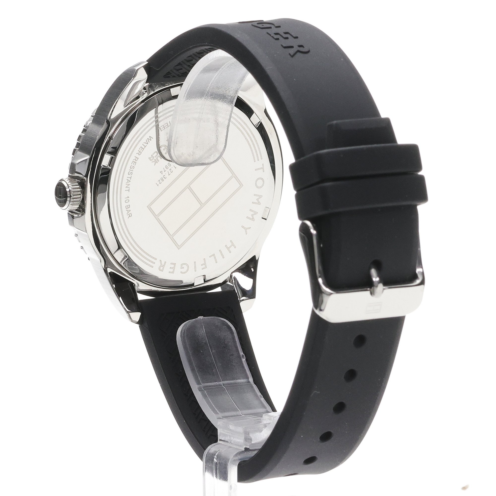 Tommy Hilfiger 1792201 zegarek srebrny fashion-modowy Męskie pasek - miniatura 4