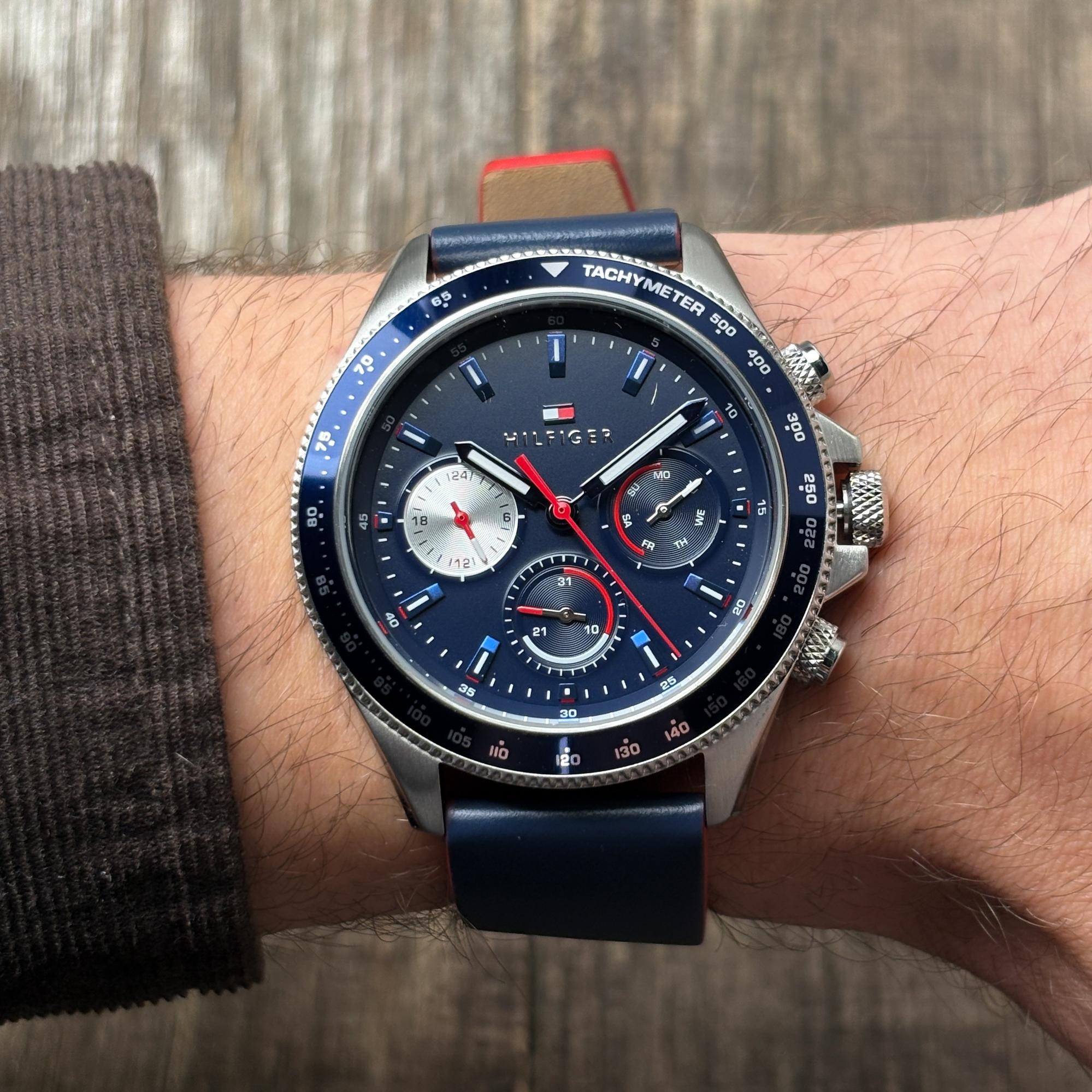 Tommy Hilfiger 1792209 Męskie Clark zegarek męski fashion-modowy mineralne - miniatura 8