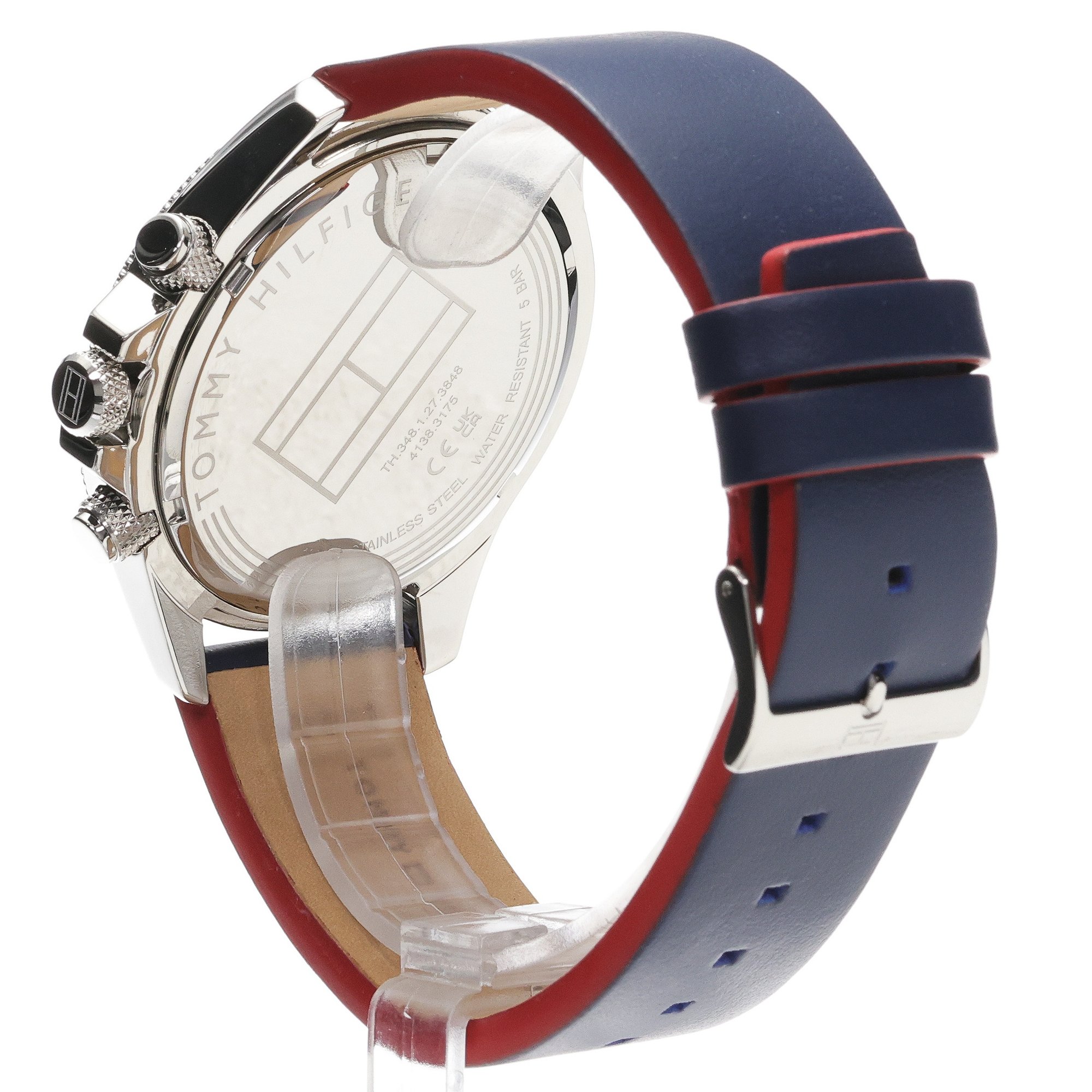 Tommy Hilfiger 1792209 zegarek srebrny fashion-modowy Męskie pasek - miniatura 4
