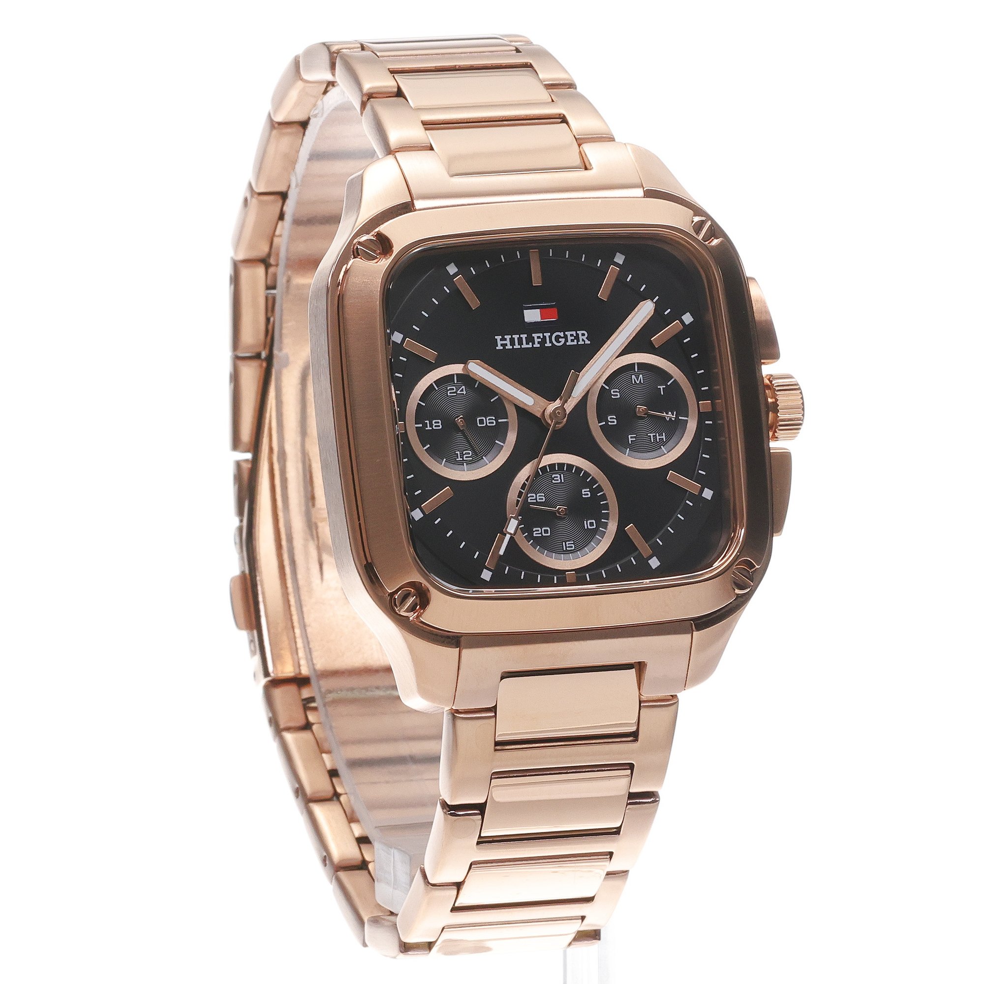 Tommy Hilfiger 1792224 zegarek różowe złoto fashion-modowy Męskie bransoleta