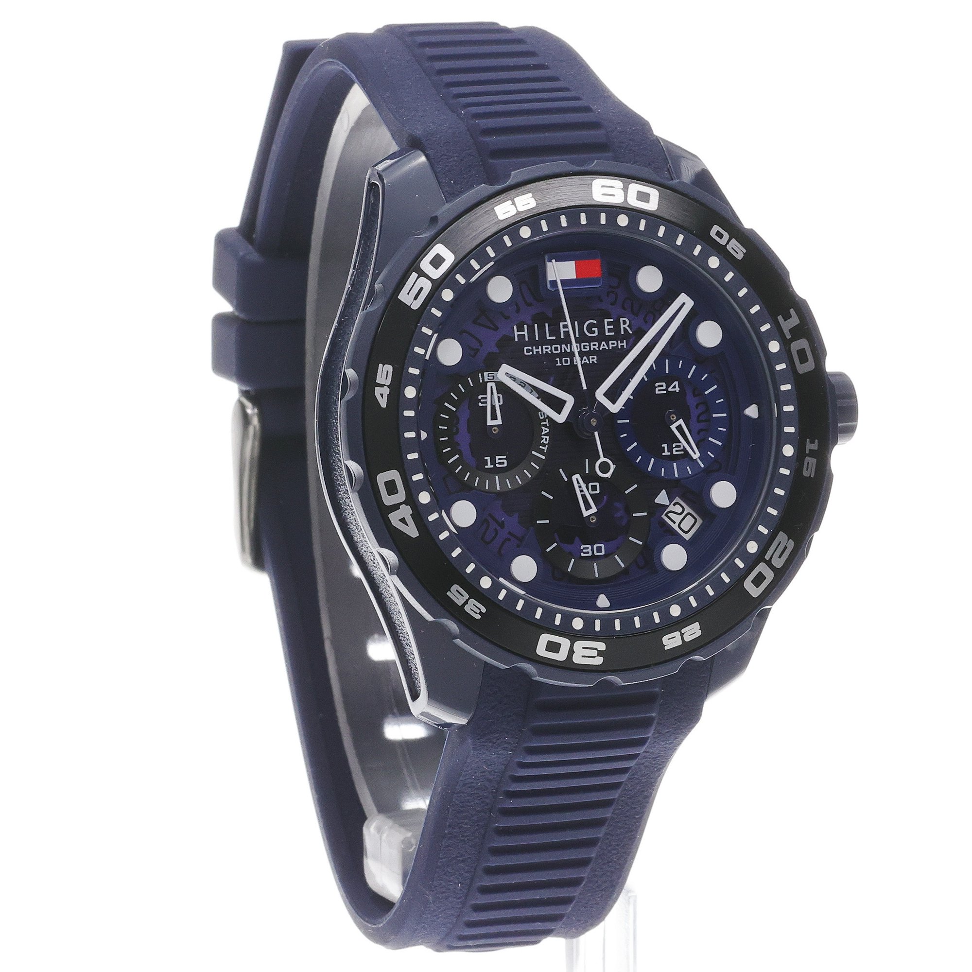 Tommy Hilfiger 1792232 zegarek niebieski sportowy Męskie pasek