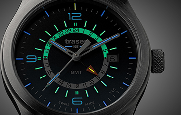 Traser TS-107036 P59 Aurora GMT Blue zegarek klasyczny P59 Classic - miniatura 4