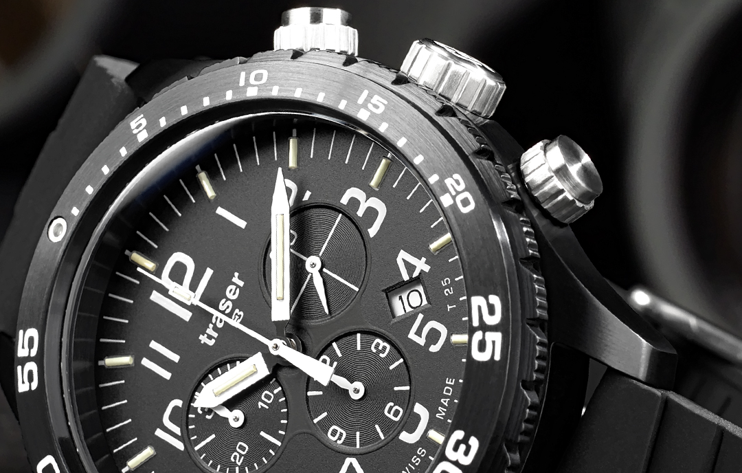 Traser TS-107101 zegarek męski P67 Officer Pro Chronograph - miniatura 2