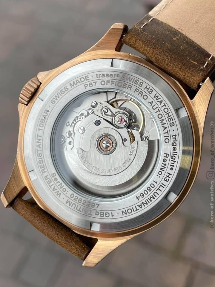 Traser TS-108073 zegarek SWISS MADE - szwajcarskie P67 Officer Pro Automatic