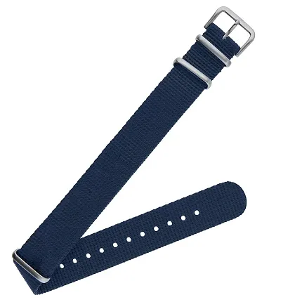 Traser TS-108230 18mm Textil strap Essential Blue S