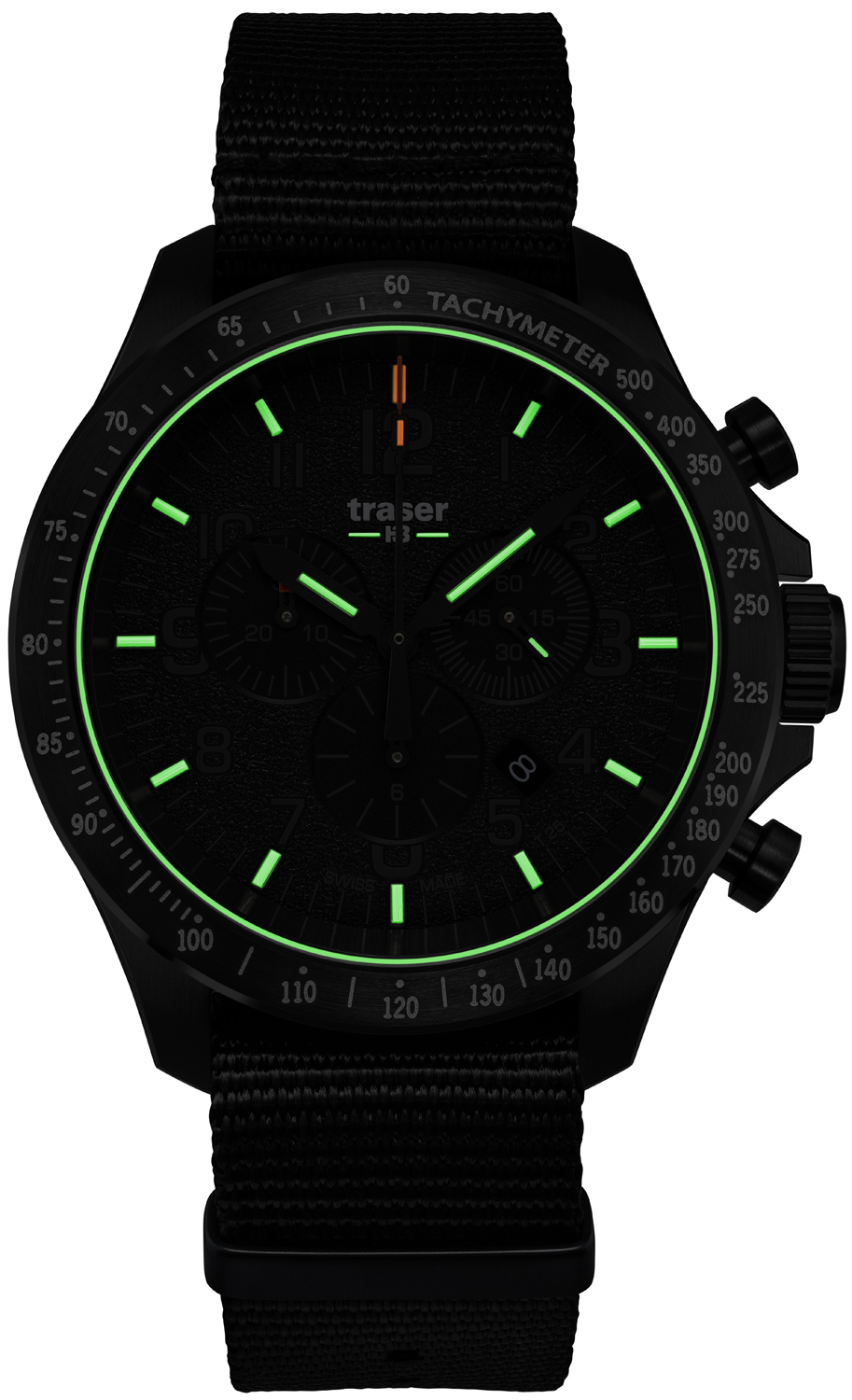 Traser TS-109465 zegarek męski wojskowy P67 Officer Pro Chronograph pasek - miniatura 8