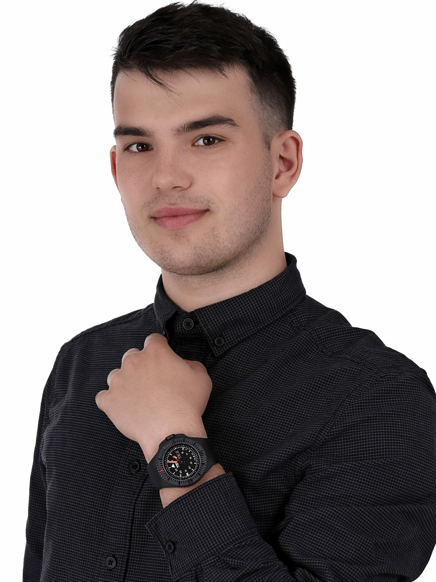 Traser TS-109855 P69 Black Stealth zegarek męski - miniatura 2