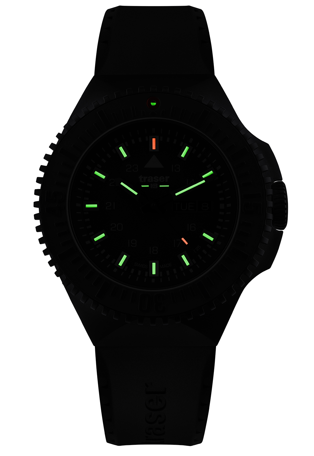 Traser TS-109855 zegarek sportowy P69 Black Stealth - miniatura 9
