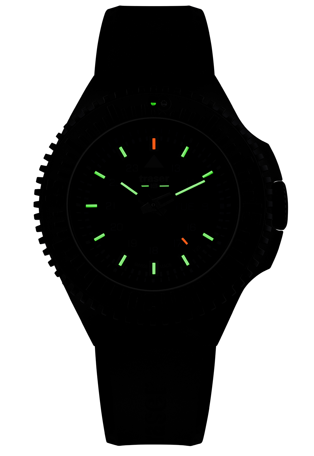 Traser TS-109861 zegarek sportowy P69 Black Stealth - miniatura 4