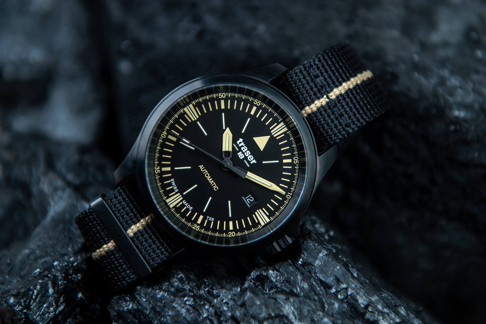 Traser TS-110755 P67 Officer Pro Automatic Black NATO Strap zegarek klasyczny P67 Officer Pro Automatic - miniatura 4