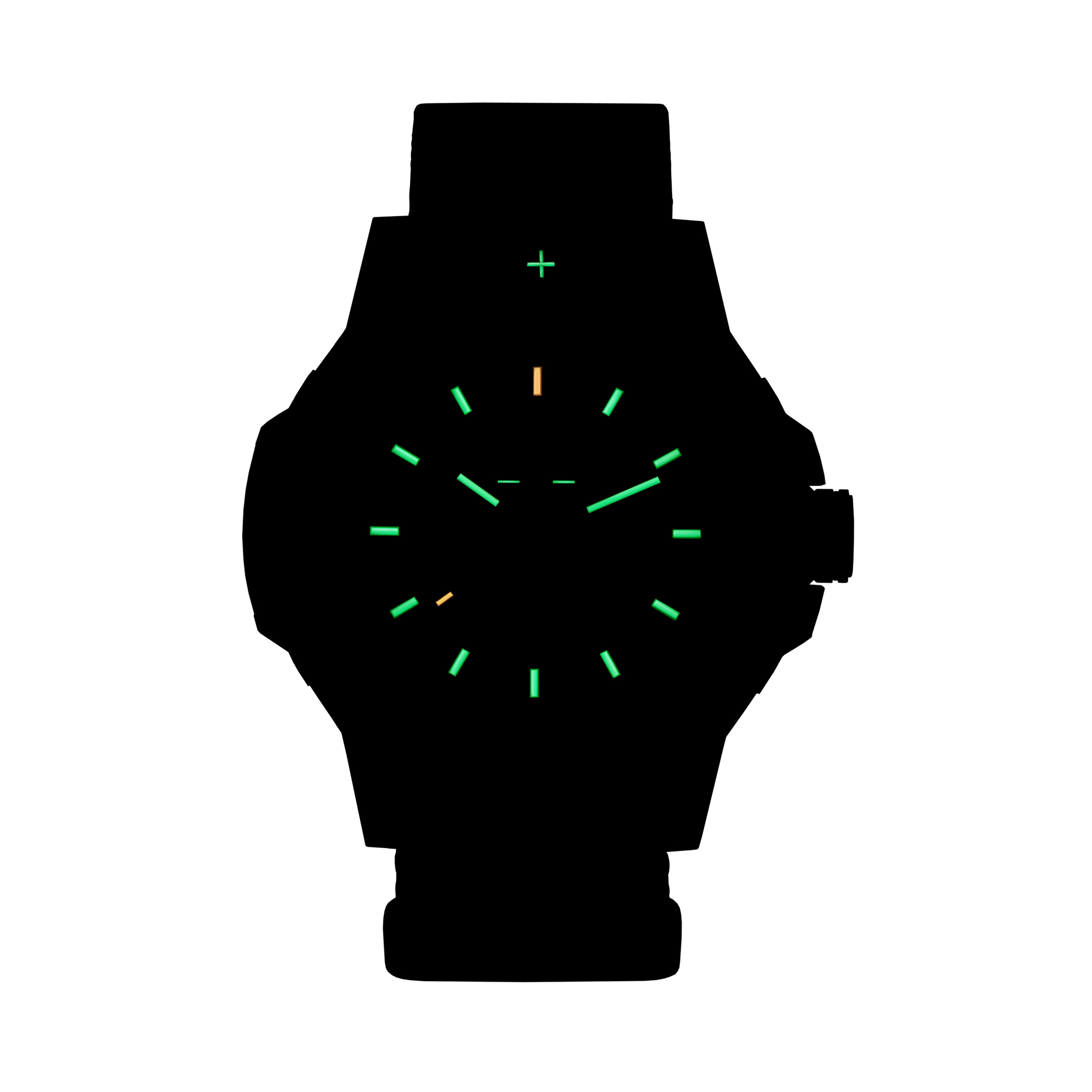 Traser TS-111355 P99 A Tactical Carbon NATO Strap P99 Q Tactical wojskowy zegarek czarny - miniatura 6