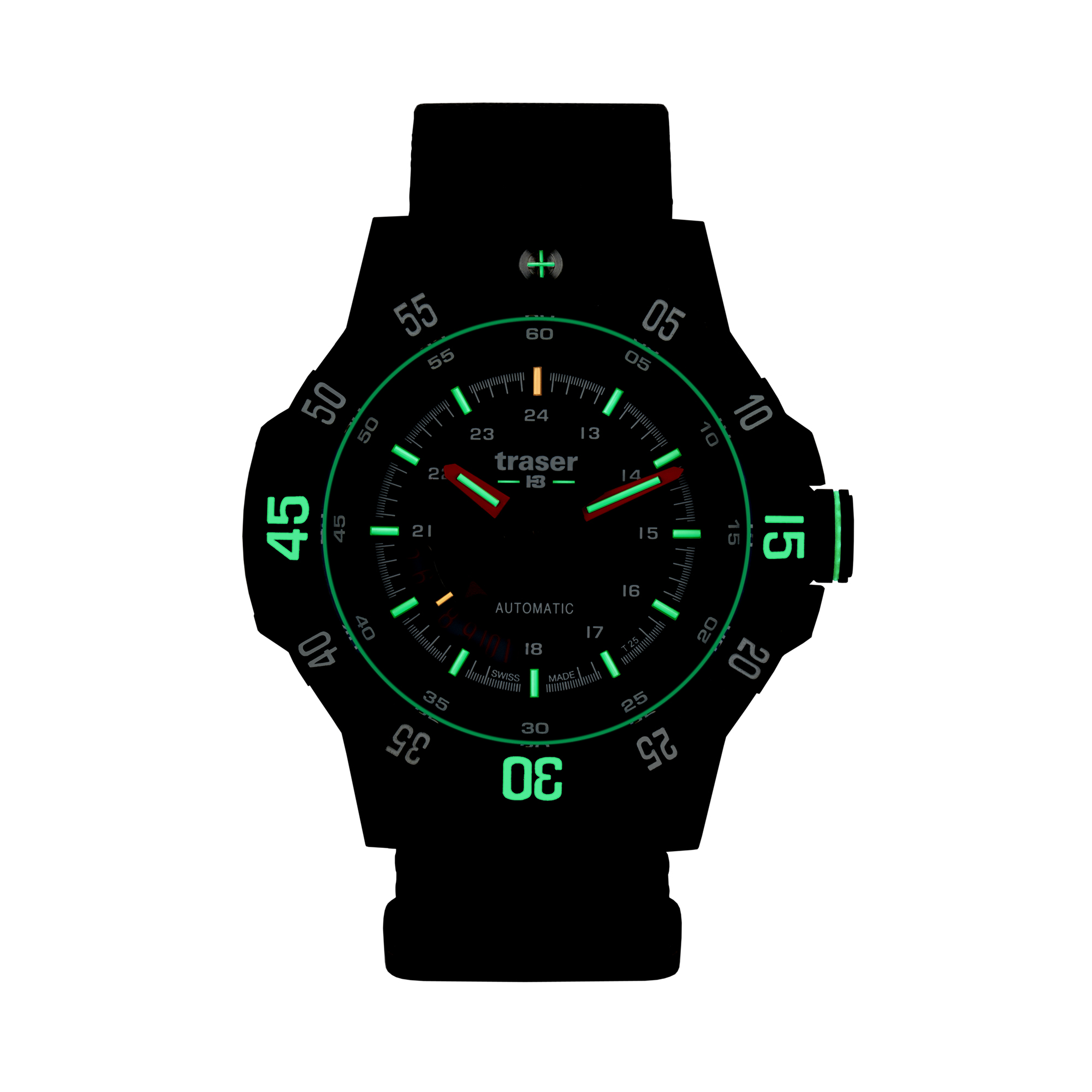 Traser TS-111355 P99 Q Tactical P99 A Tactical Carbon NATO Strap zegarek męski wojskowy szafirowe - miniatura 5