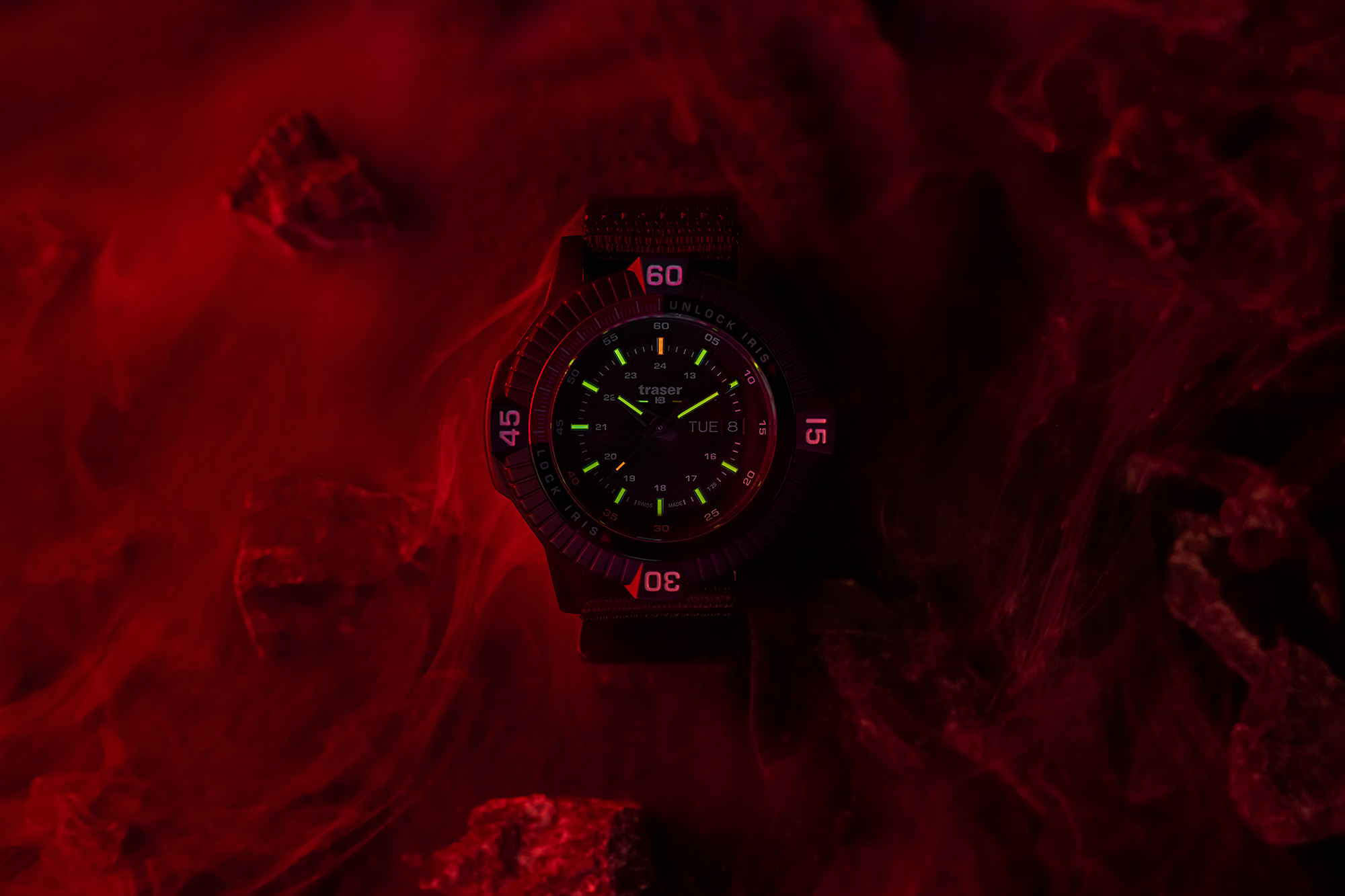 Traser TS-111462 zegarek męski P99 Q Tactical czarny