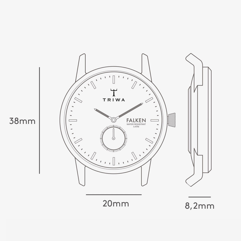 Triwa FAST115-CL010101 zegarek klasyczny Falken - miniatura 4