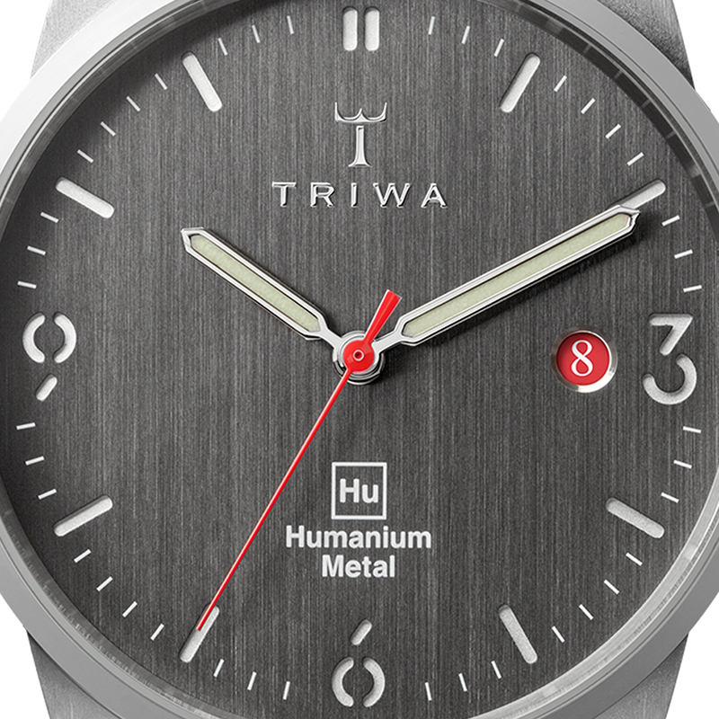 Triwa Hu39D-SC010112 męski zegarek Humanium Metal pasek - miniatura 2