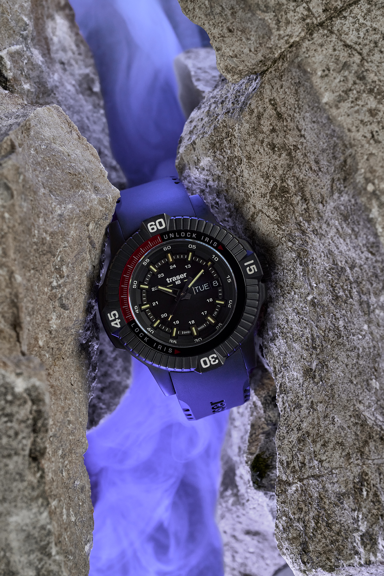 TS-111461 P99 Q Tactical wojskowy zegarek czarny
