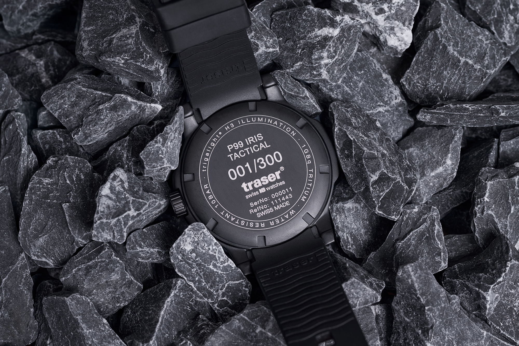 TS-111461 P99 Q Tactical zegarek męski wojskowy szafirowe