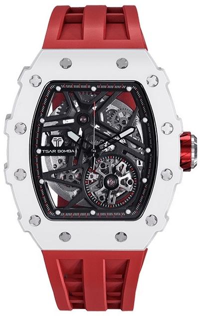 Tsar Bomba Elemental Ceramic White Red TB8209C-01