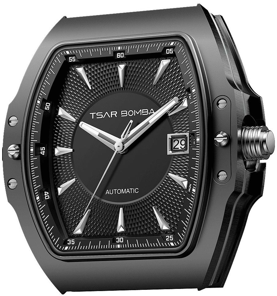 Tsar Bomba Atomic Interchangeable Automatic Classic Black - koperta TB8218E-03