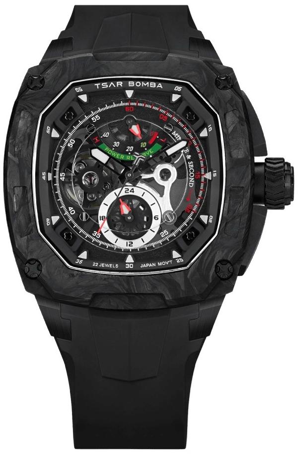 Tsar Bomba Dark Matter Automatic Carbon Fiber & Titanium Black Set TB8602-02